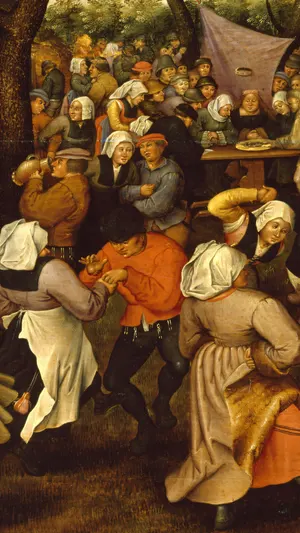 Peasant Wedding Dance wallpaper