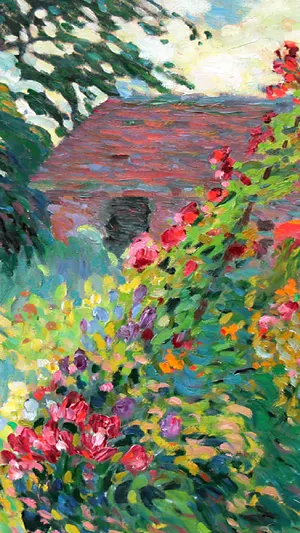 The Garden of Poppies wallpaper