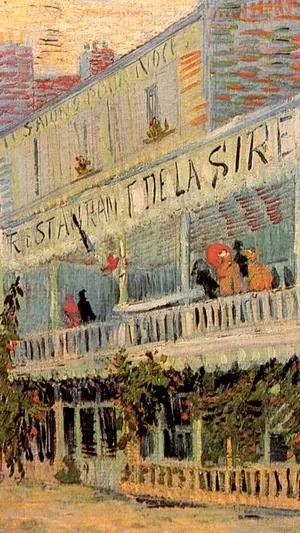 The Restaurant de la Sirene at Asnières wallpaper