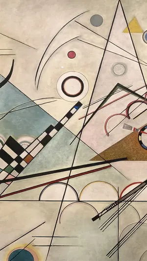 Composition VIII wallpaper
